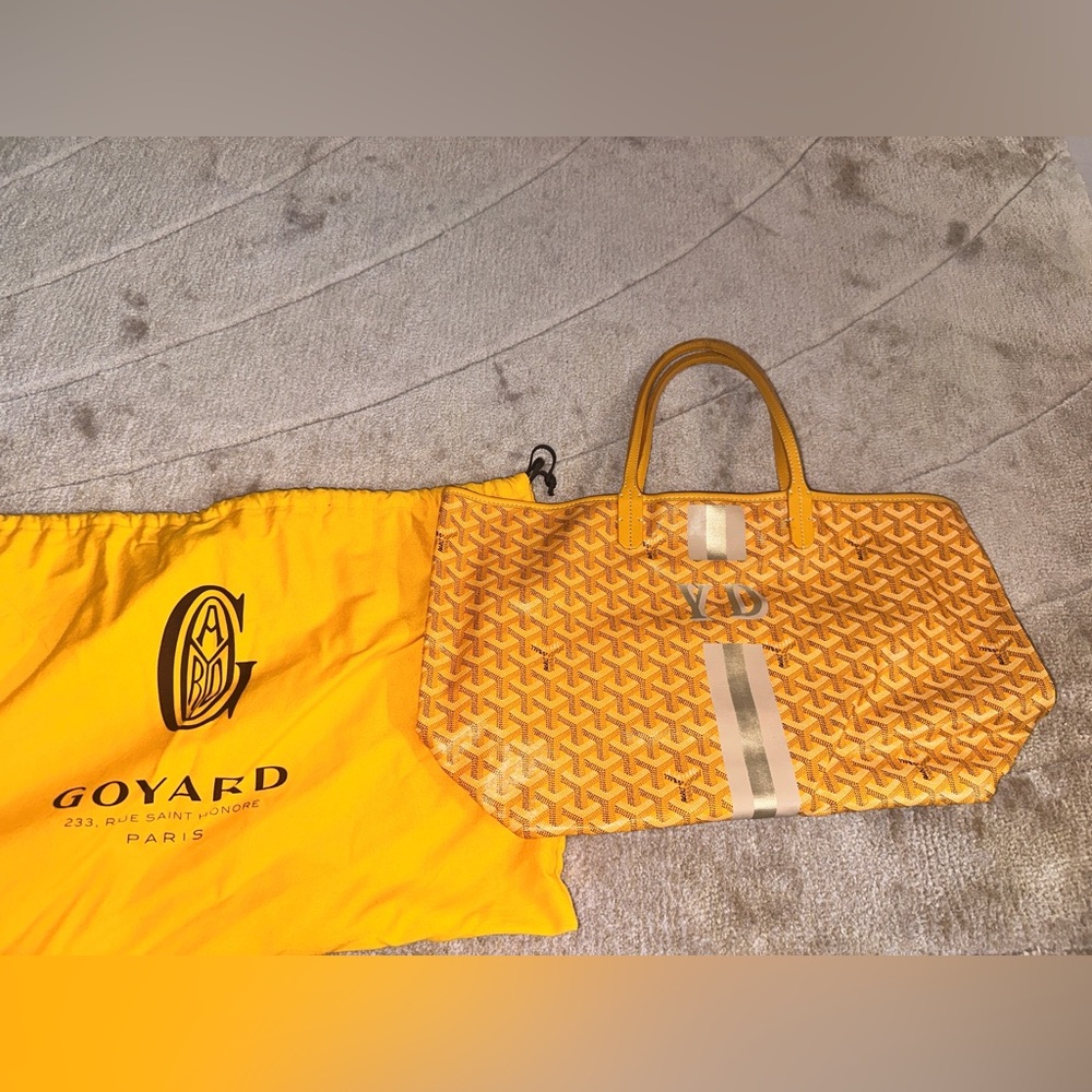 Goyard Saint Louis PM Tote Bag in Yellow
